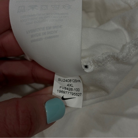 Nike Men's Golf White Crew Neck Short Sleeve T-Shirt “See Ya Later”  Size 4XL - Picture 11 of 14